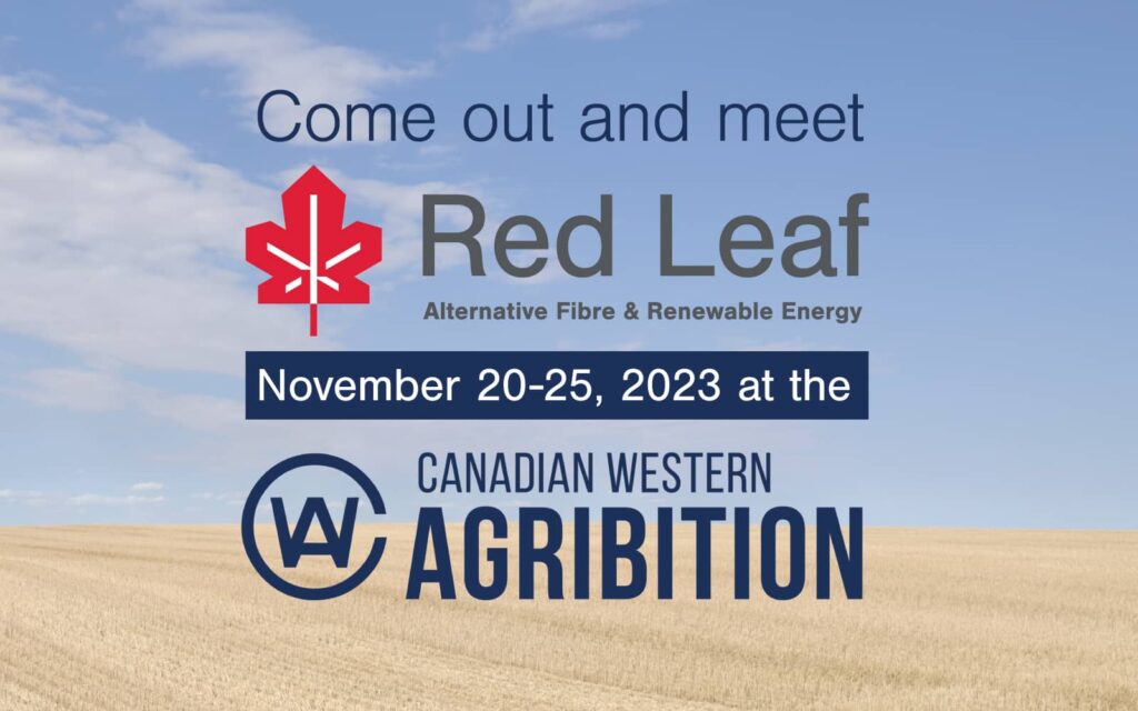 Meet Red Leaf at the Canadian Western Agribition from November 20–25, 2023 in Regina